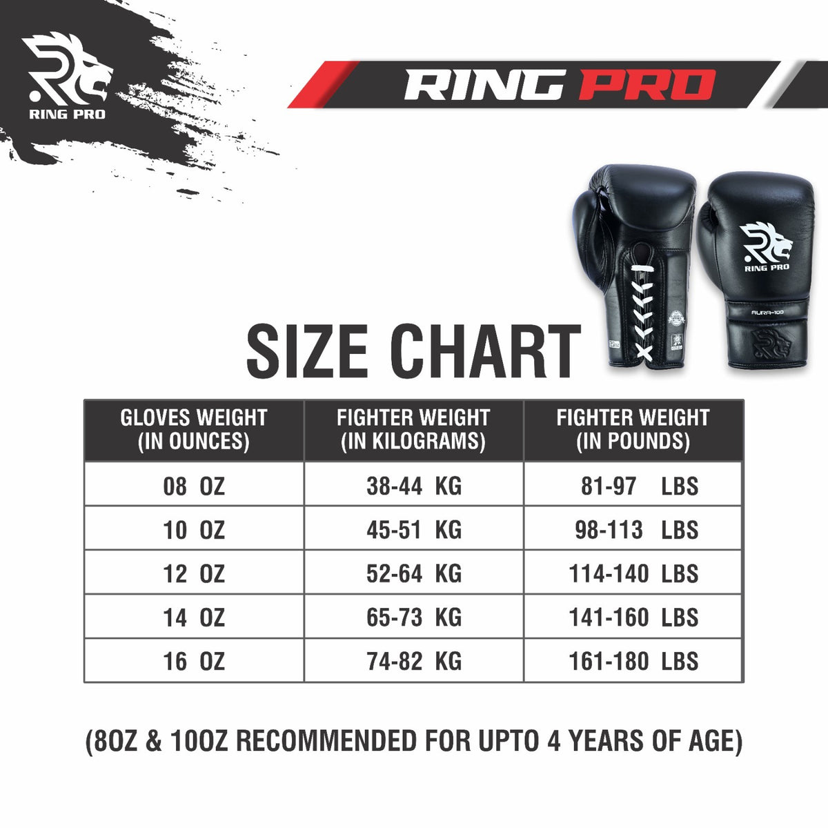 Leather Sparring Gloves 12oz 14oz 16oz Boxing MMA Kickboxing Training