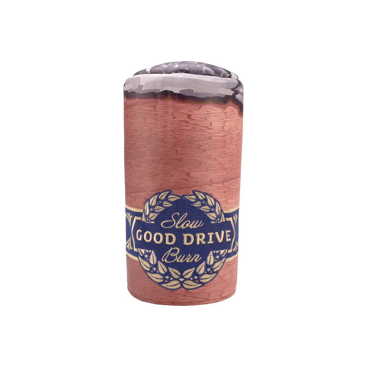 Golf Driver Headcover - Custom Faux Leather Cigar Barrel Style