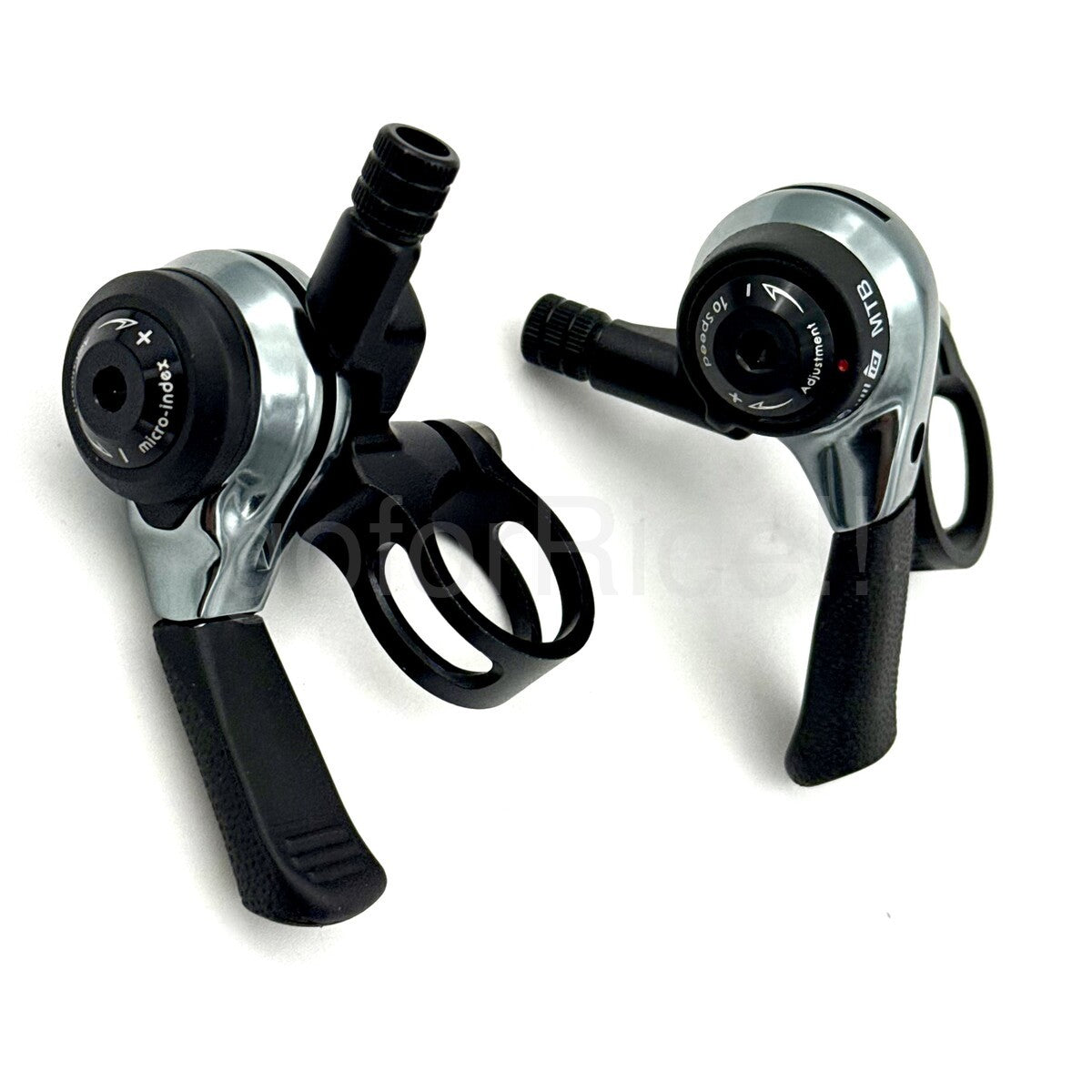 Microshift 2/3x10 Speed MTB Thumb Shifter Pair - Left & Right, 22.2mm Clamp