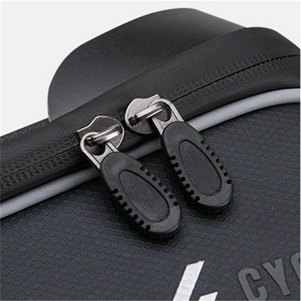 Waterproof Bicycle Top Tube Frame Bag Phone Holder MTB Cycling Accessory