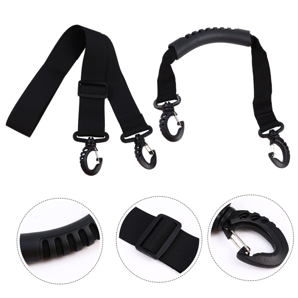 2pcs Ski Boot Carrier Straps for Easy Transportation Snowboard Boot Holder