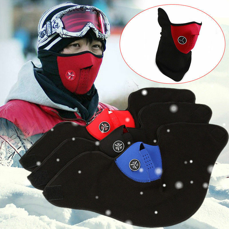 Thermal Half Face Mask for Skiing, Motorcycle & Outdoor Winter Activities