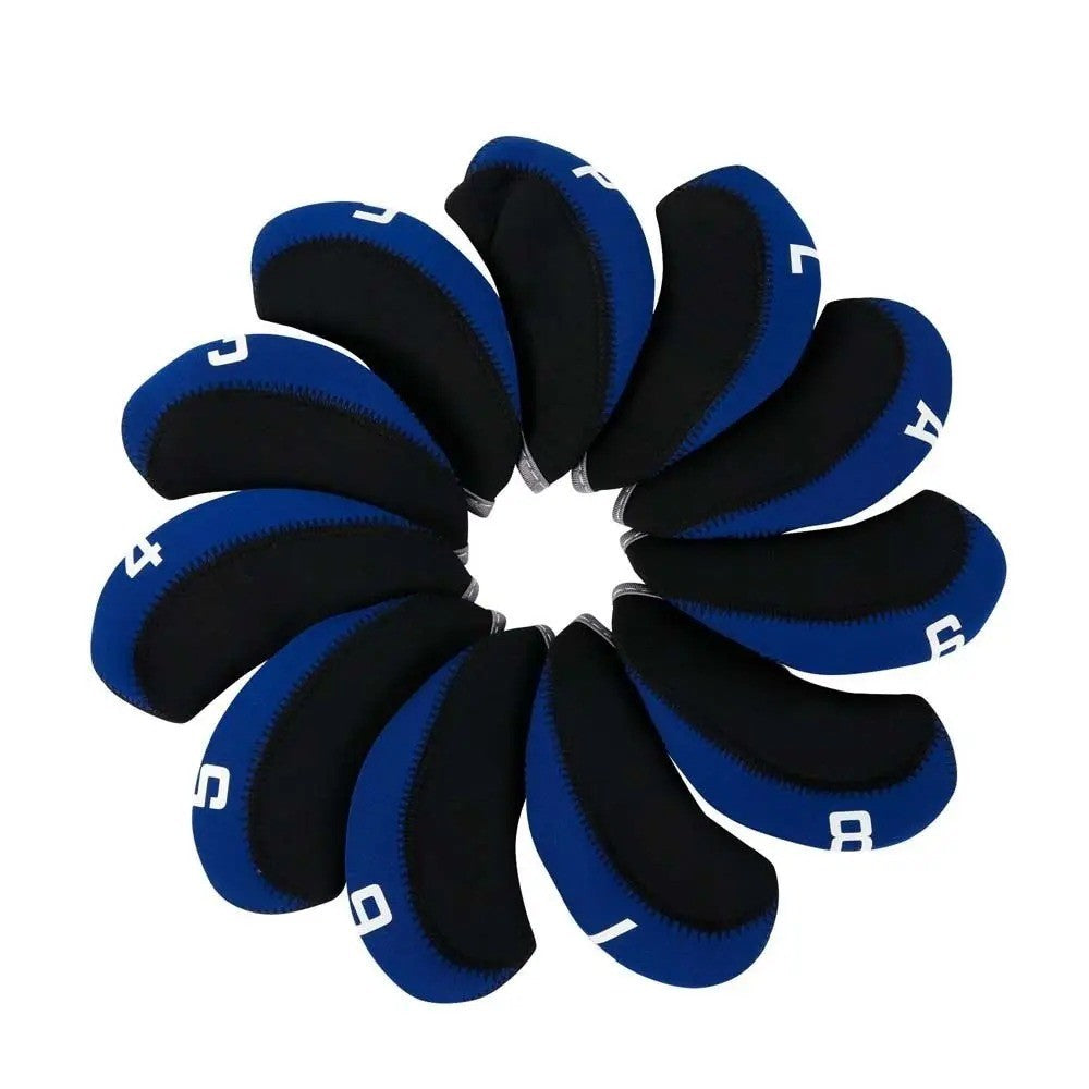 11Pcs Golf Head Cover Set for Irons - Protect Your Golf Clubs