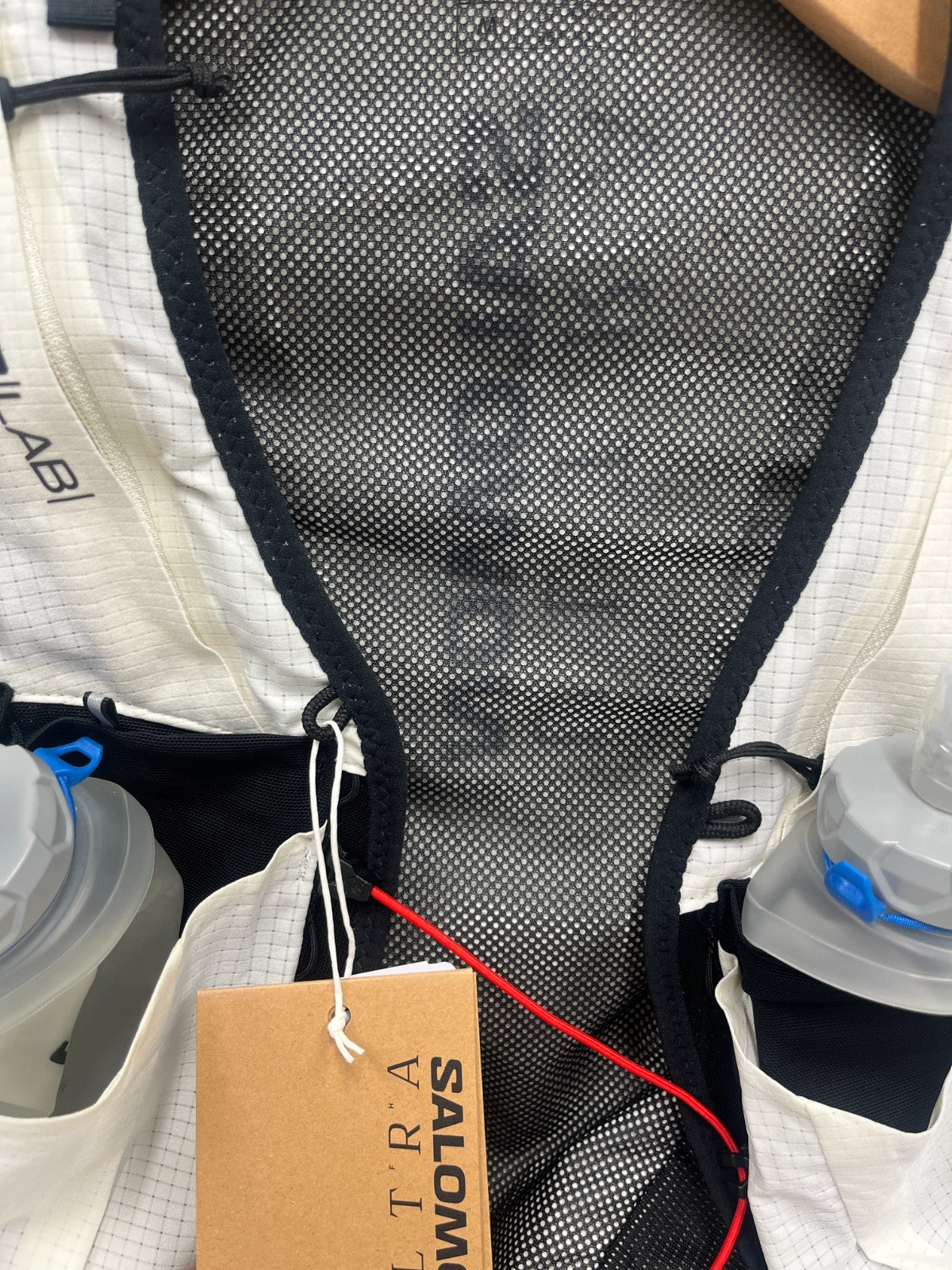 Salomon S/Lab Ultra 10 Hydration Vest with Flasks Unisex Outdoor Running Backpack