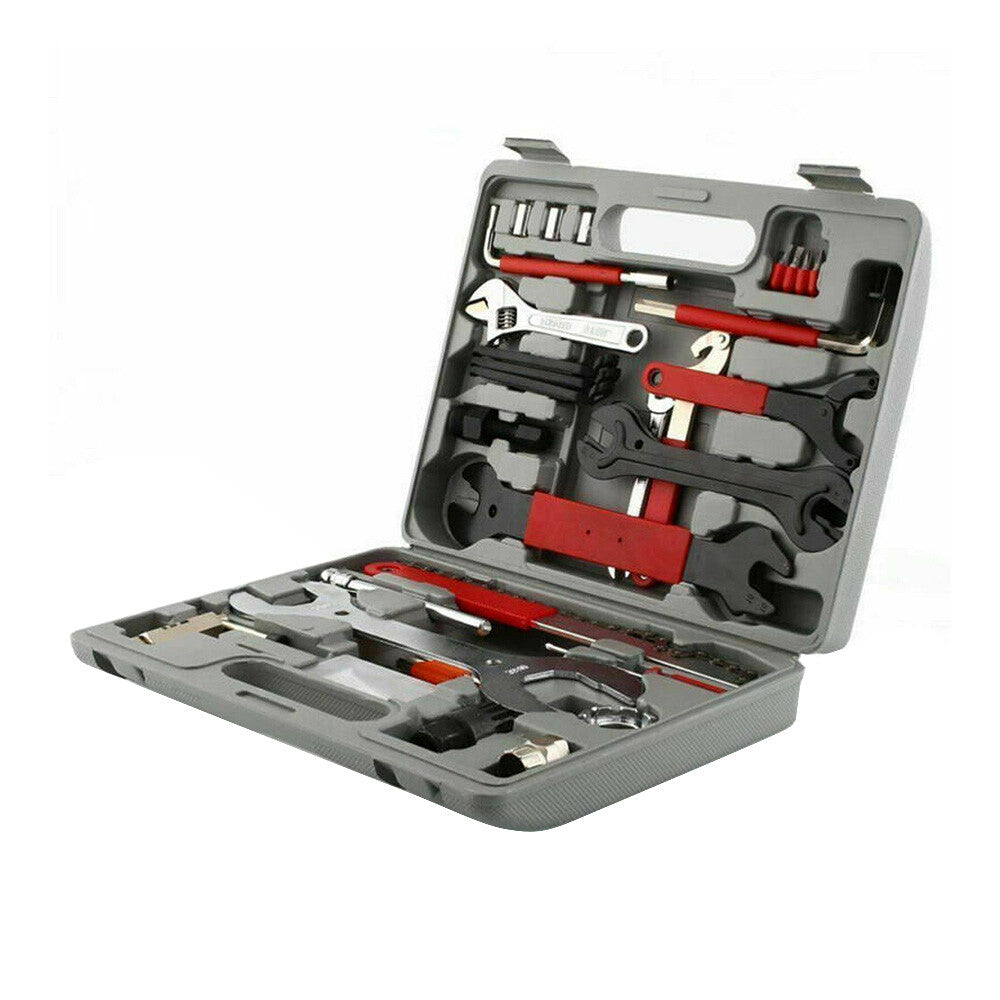 44-Piece Bicycle Repair Tool Kit | Bike Maintenance & Cycling Tools Set