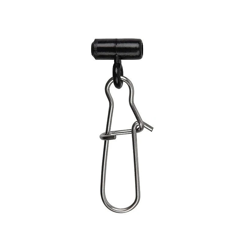 Heavy Duty Fishing Line Sinker Slides with Swivels and Duo Lock - 16 Pack
