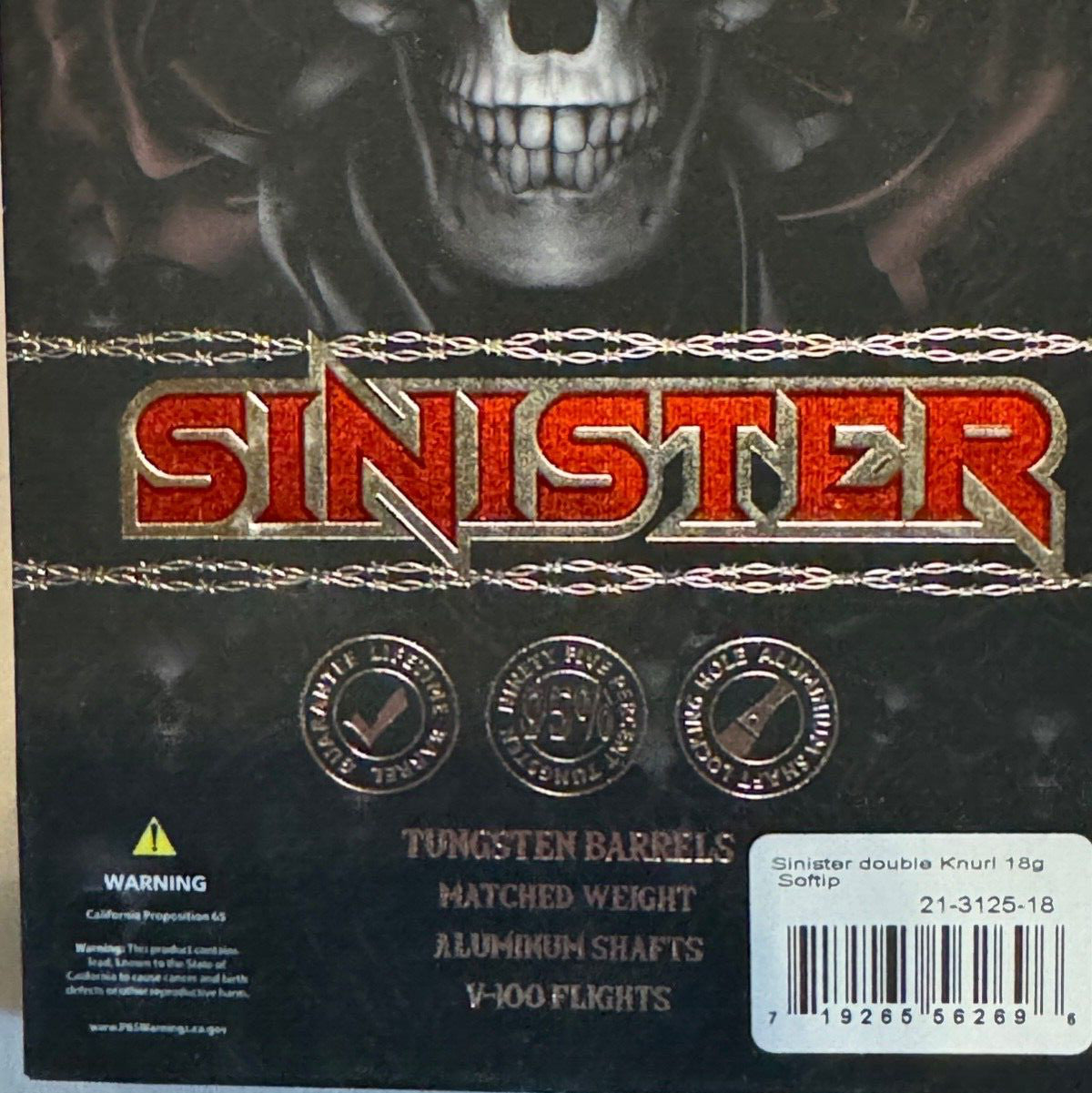 18 Gram Dart Flights Set for GLD Darts - VIPER Sinister Replacement Flights