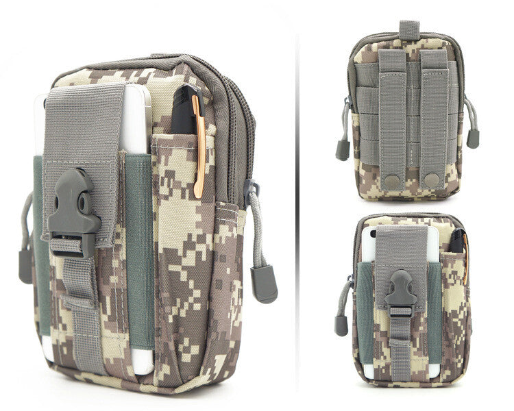 Tactical Molle Waist Pack Bag for Outdoor, Hiking & Military Use