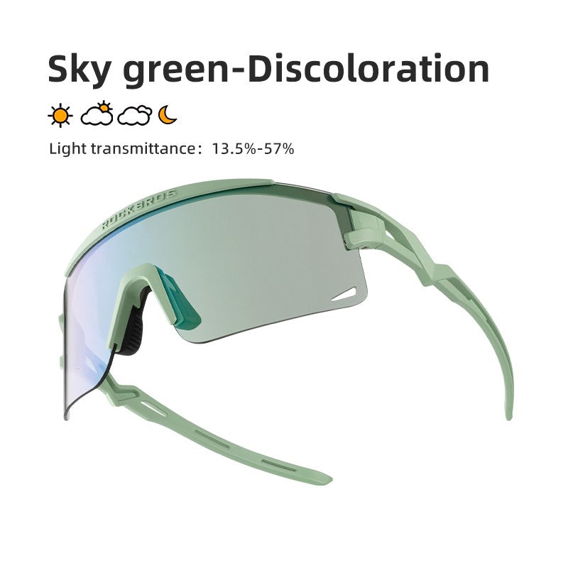 Photochromic Sports Cycling Sunglasses UV400 Goggle Outdoor Activewear