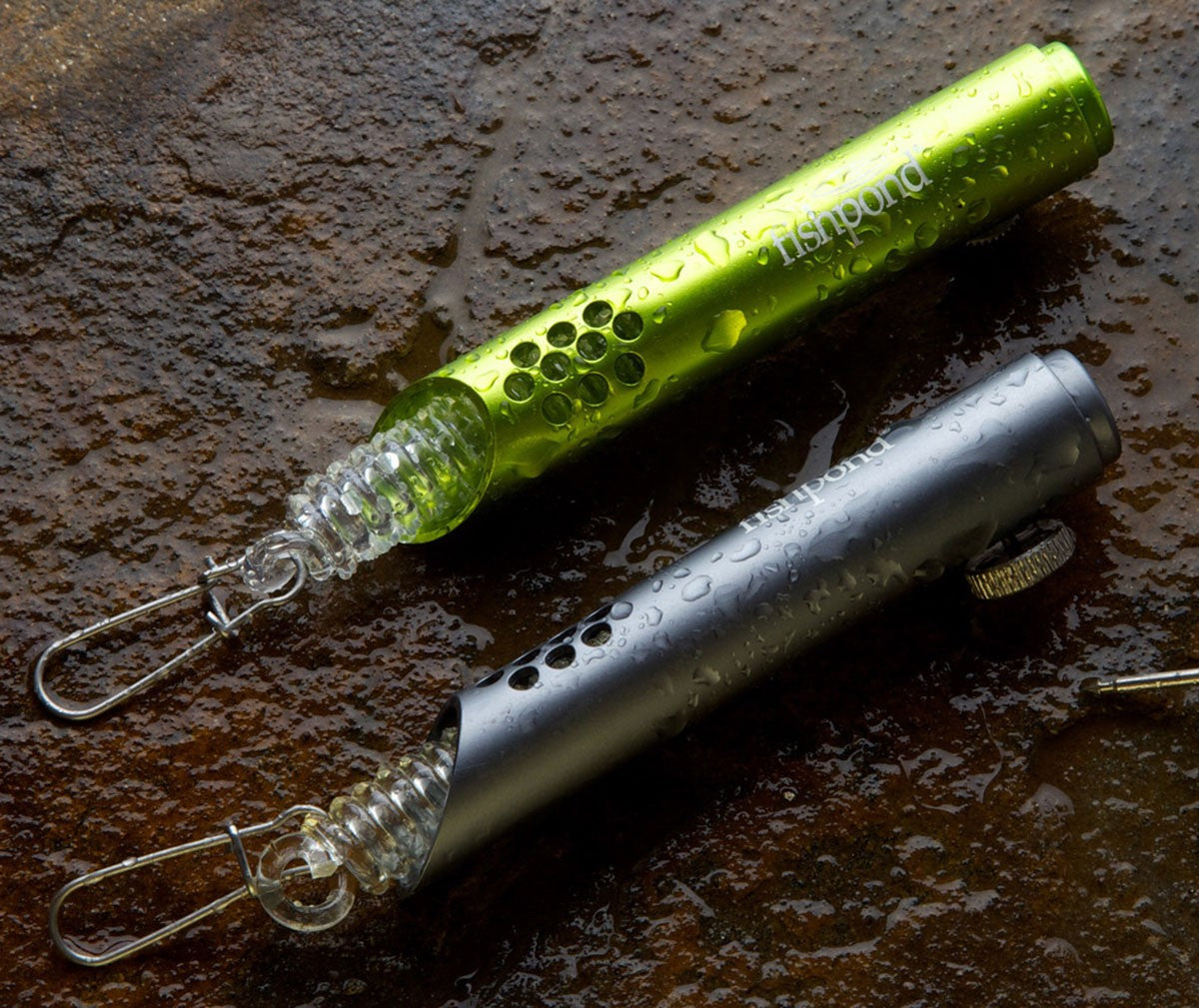 Fly Fishing Tool Holder with 360 Swivel Retractor – Durable Aluminum Zinger