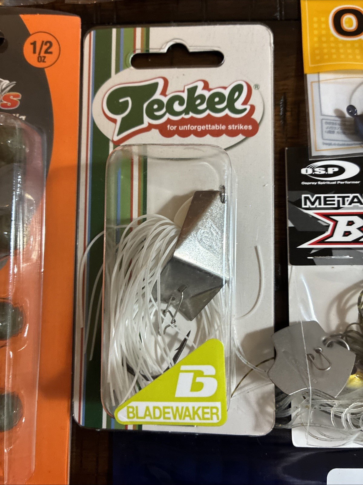 Fishing Jig Set - Assorted Bass Jigs for Freshwater & Saltwater