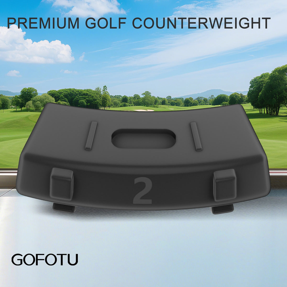 Golf Back Weights Set 2g-10g for Callaway Quantum Max Driver - 5pcs
