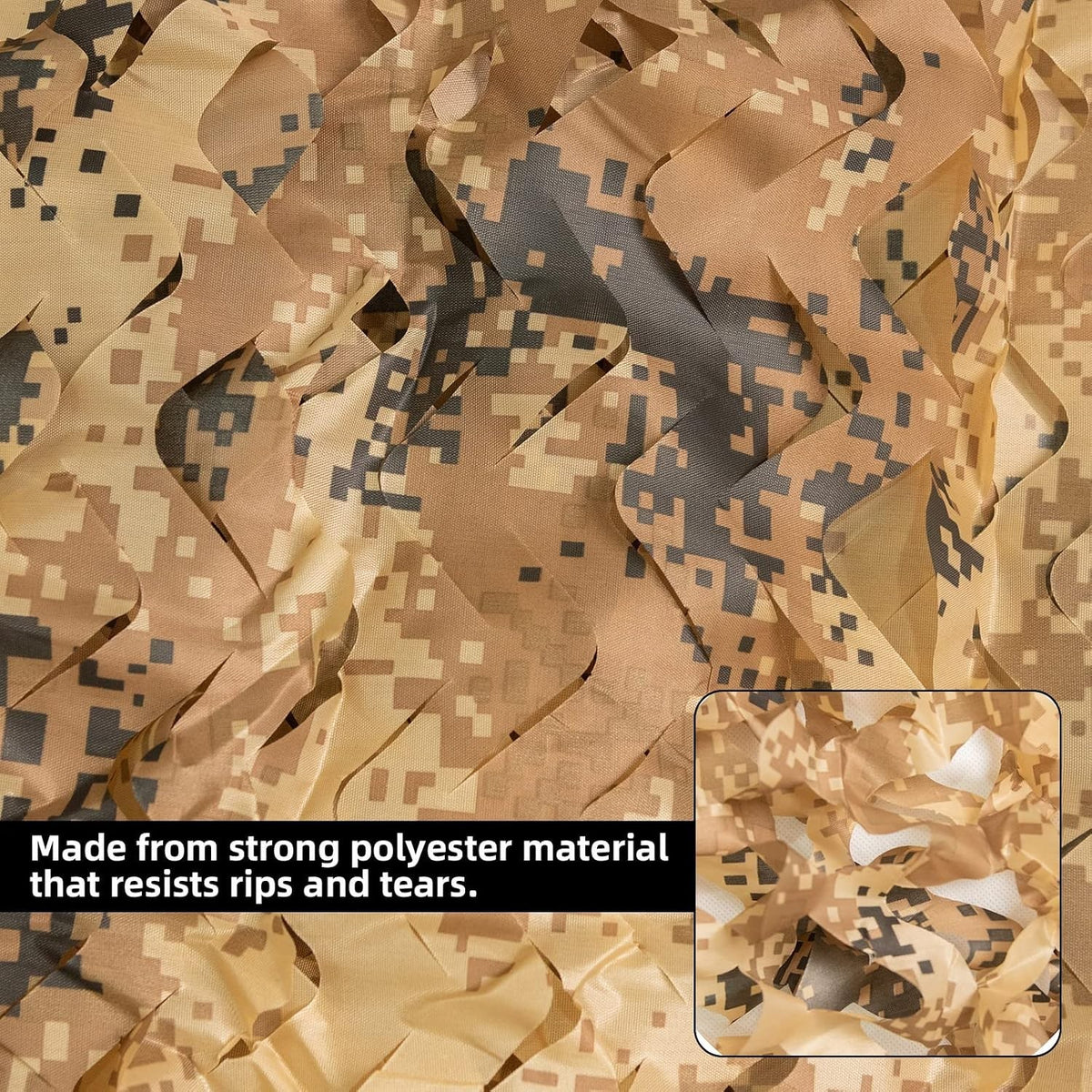 Lightweight Camouflage Netting for Outdoor Camping Hunting & Military Use