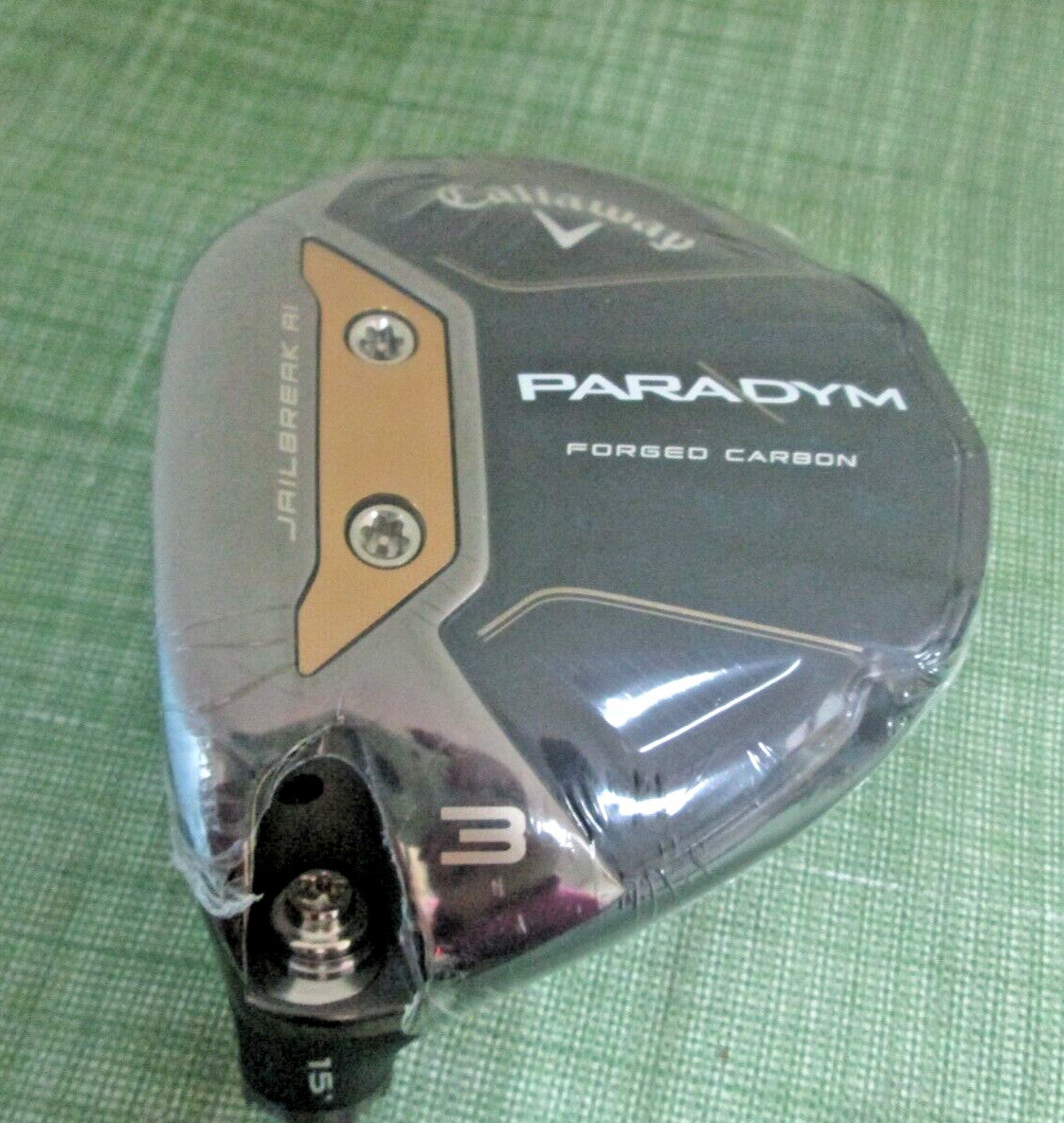 Callaway Paradym 3 Wood Head Only 15 Degree Loft Left-Handed Golf Club