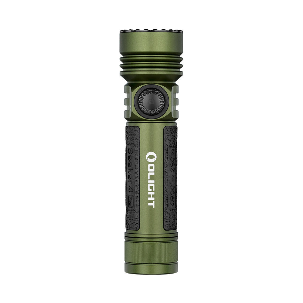 High Power LED Flashlight 4600 Lumens with OD Green Finish and Holster