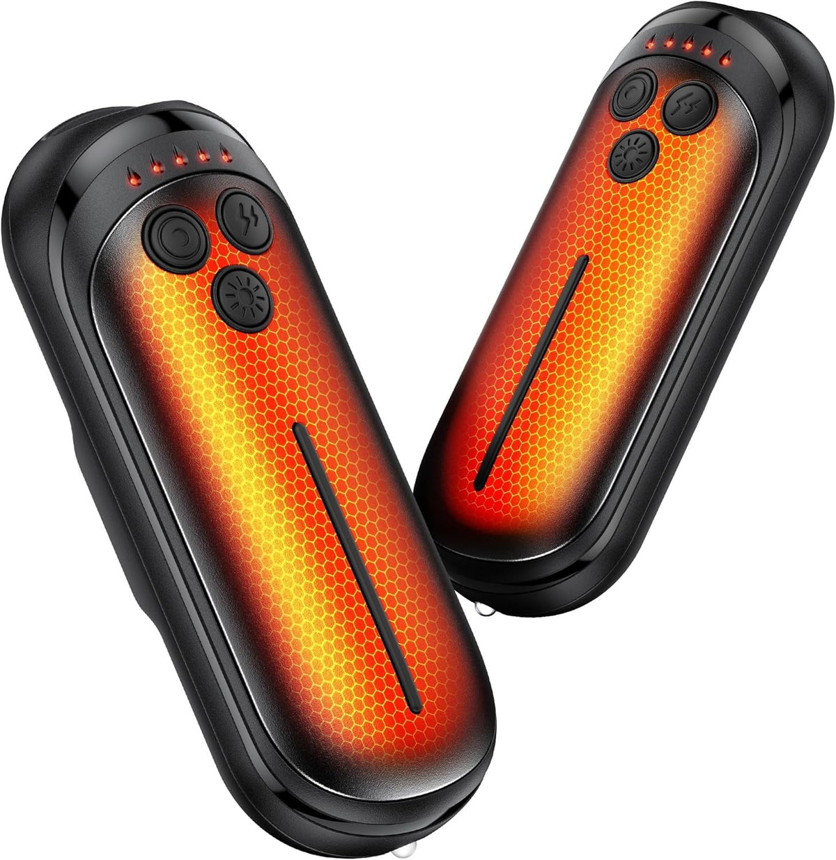 Rechargeable Hand Warmers 2 Pack with 6000mAh Power Bank for Winter