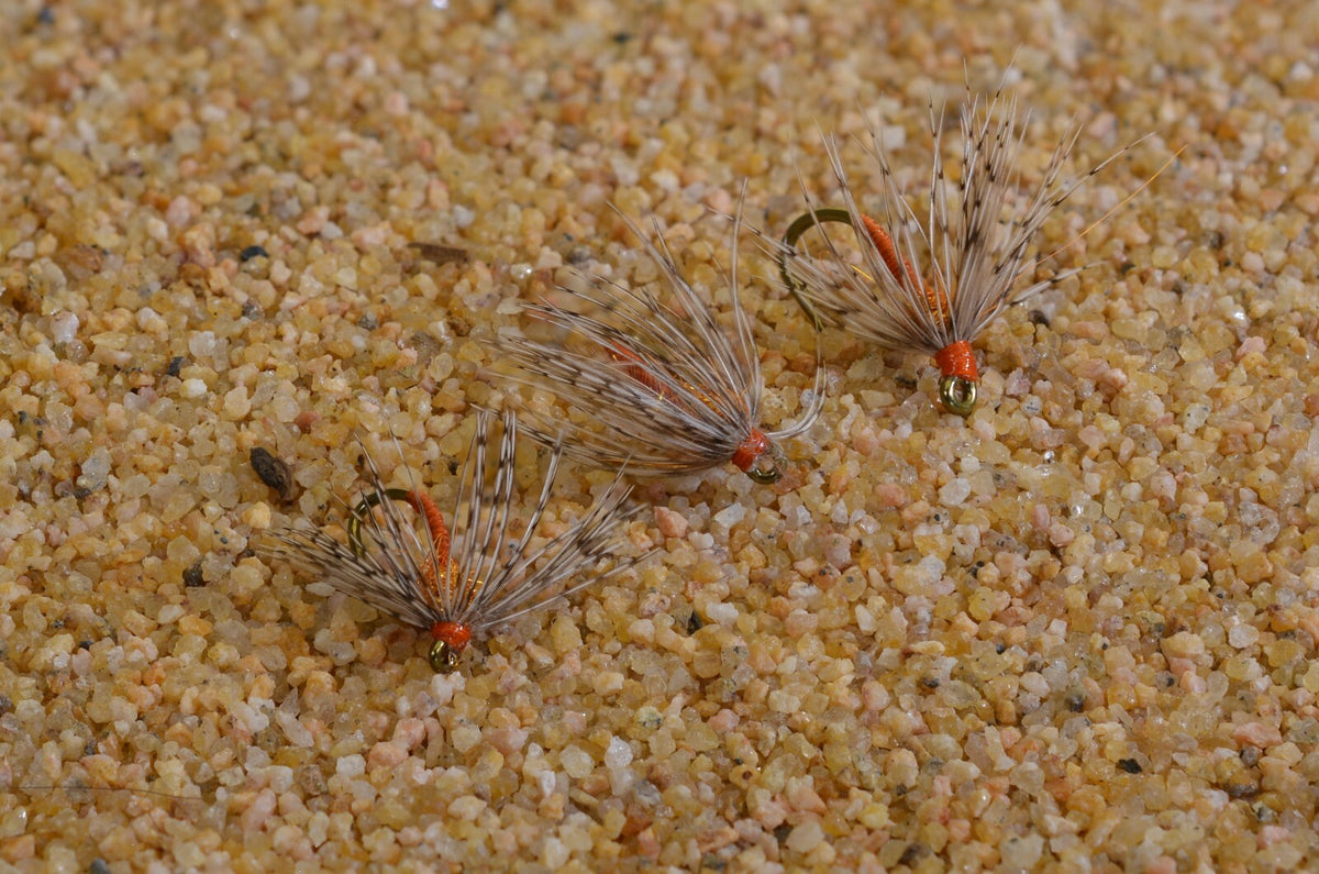Fly Fishing Nymph Flies Set with Soft Hackle - Assorted Hook Sizes