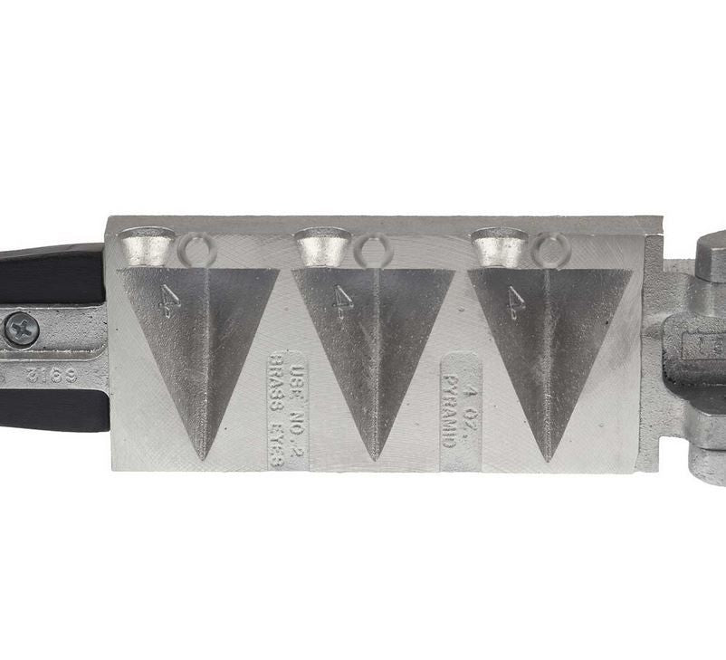 Fishing Sinker Mold for Pyramid Sinkers - Multiple Sizes and Cavities