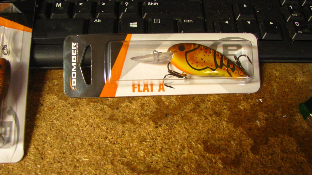 Fishing Lure Set - Bomber Flat A Crankbaits 2.5 Inches 3 Pack