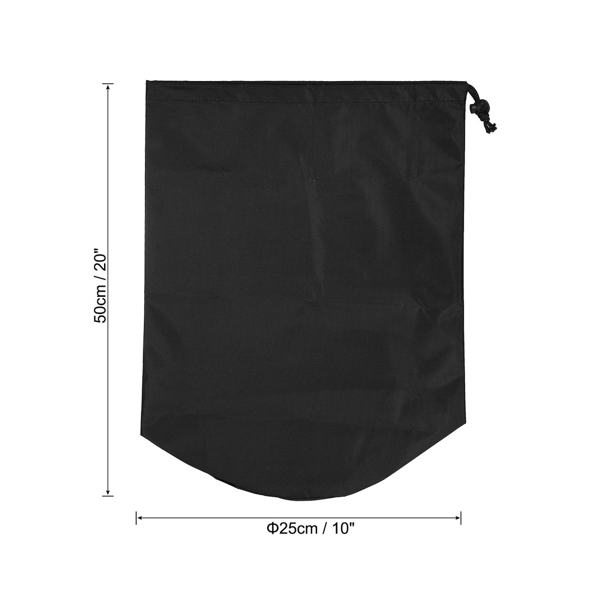 Waterproof Nylon Stuff Sack 10x20 Inch Travel & Outdoor Storage Bag