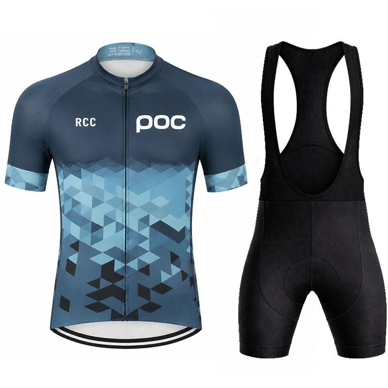 Men's Breathable Cycling Jersey Set for MTB and Summer Bike Riding