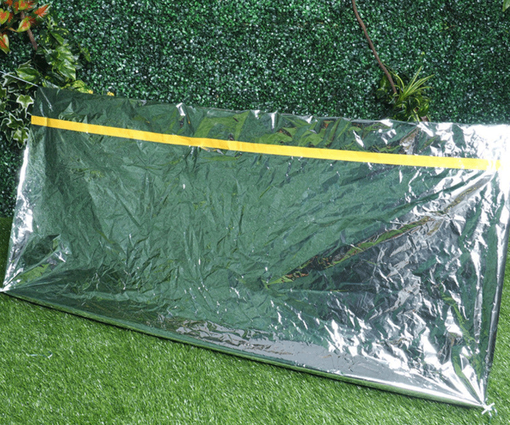 Emergency Survival Tent Reflective Shelter Bag 8ft x 4ft Compact & Reusable