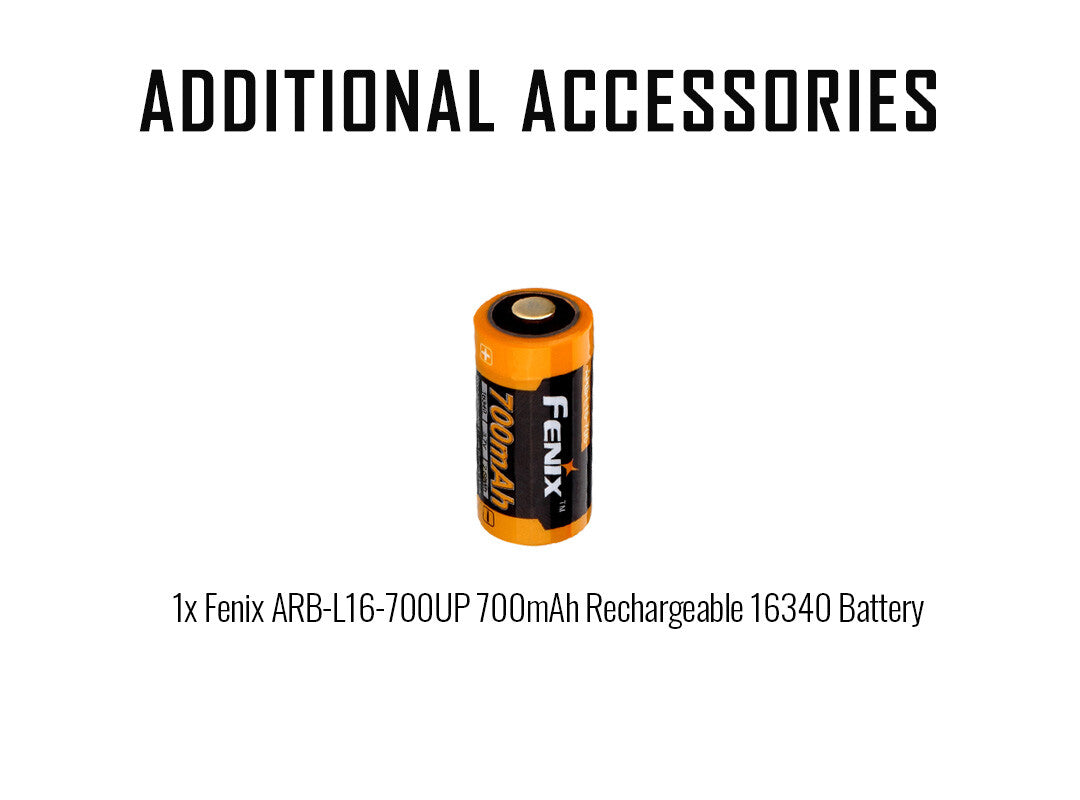 Rechargeable LED EDC Flashlight 1200 Lumens with Dual Batteries and USB-C Charging