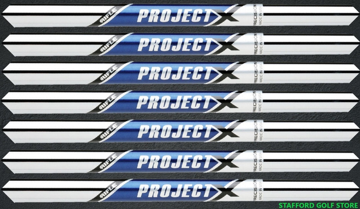 Project X Rifle .355 Taper Tip Steel Iron Shafts Set for Golf Clubs