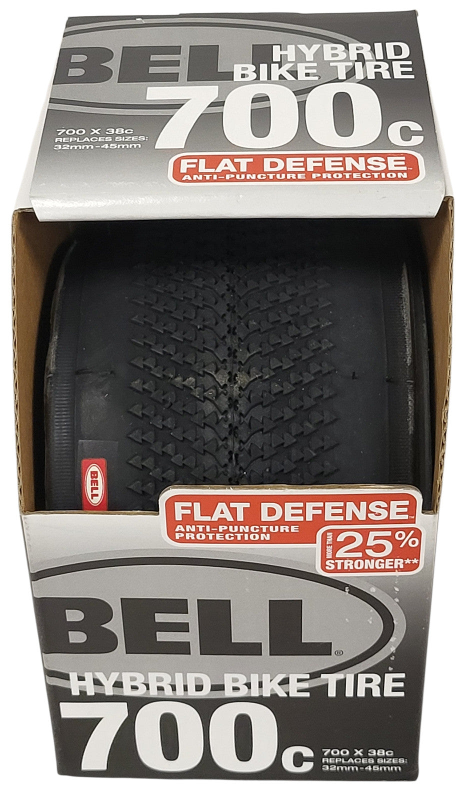 Bell 700c Hybrid Bike Tire 38C Anti-Puncture Gravel Bike Tire Set