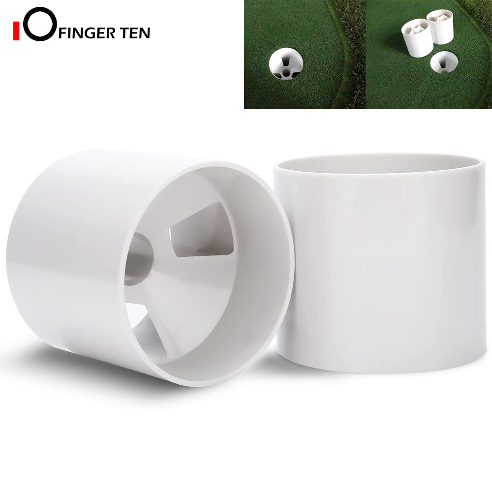 Golf Hole Cup Cover Putting Training Aid - Green Backyard Outdoor Practice