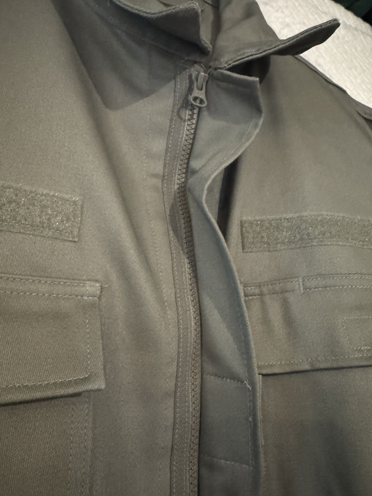 USAF Foliage Green Work Coverall - XL Utility Maintenance Overalls