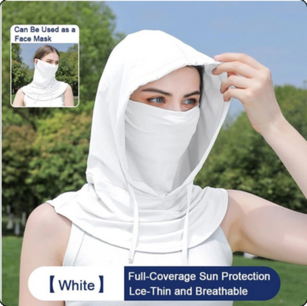 Cooling 3-in-1 Face Mask Sun Shield UV Protection Balaclava for Outdoor Sports