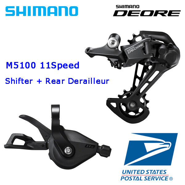 Shimano Deore 1x11 Speed MTB Rear Derailleur & Shifter Set - M5100