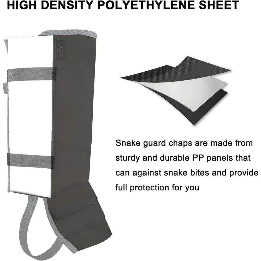 Waterproof Snake Gaiters Leg Protectors for Hunting Hiking Outdoor Safety