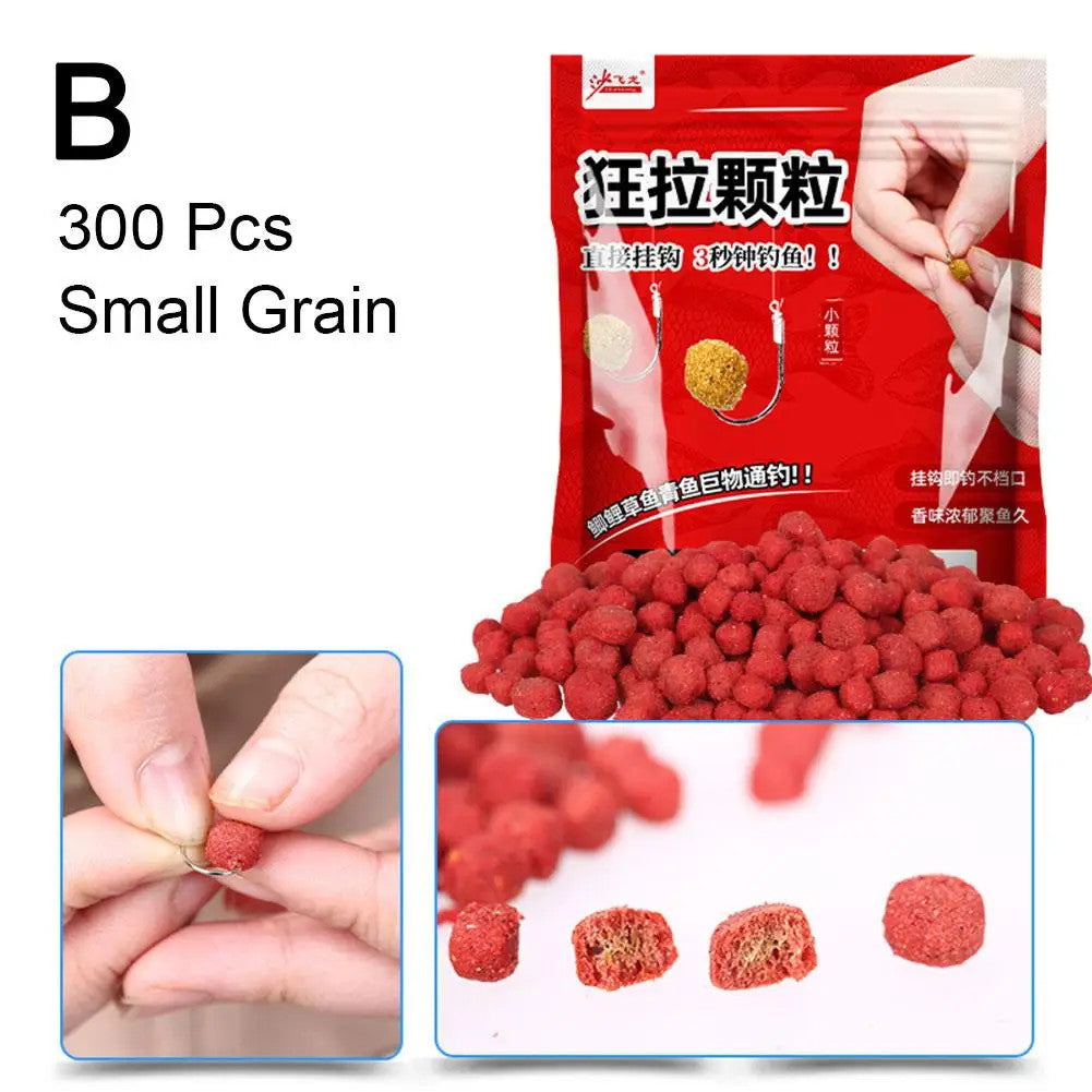 Concentrated Fish Attractant Bait for Carp Fishing - 30g, 150/300pcs