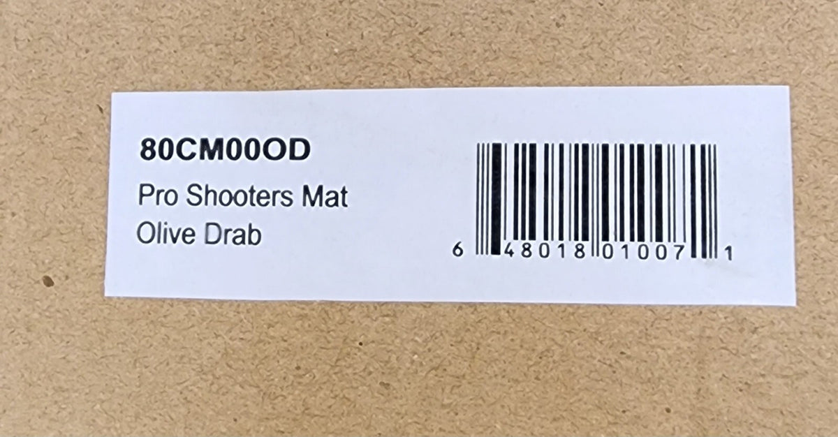 Pro Shooters Mat 27 x 82 Inches Green Shooting Range Mat with Hydration Sleeve
