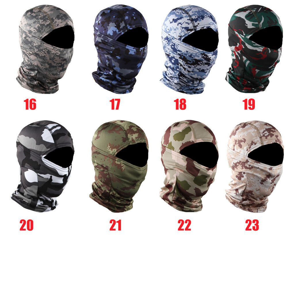 Full Face Mask Balaclava Hood for Cycling, Hunting, Skiing & Outdoor Activities
