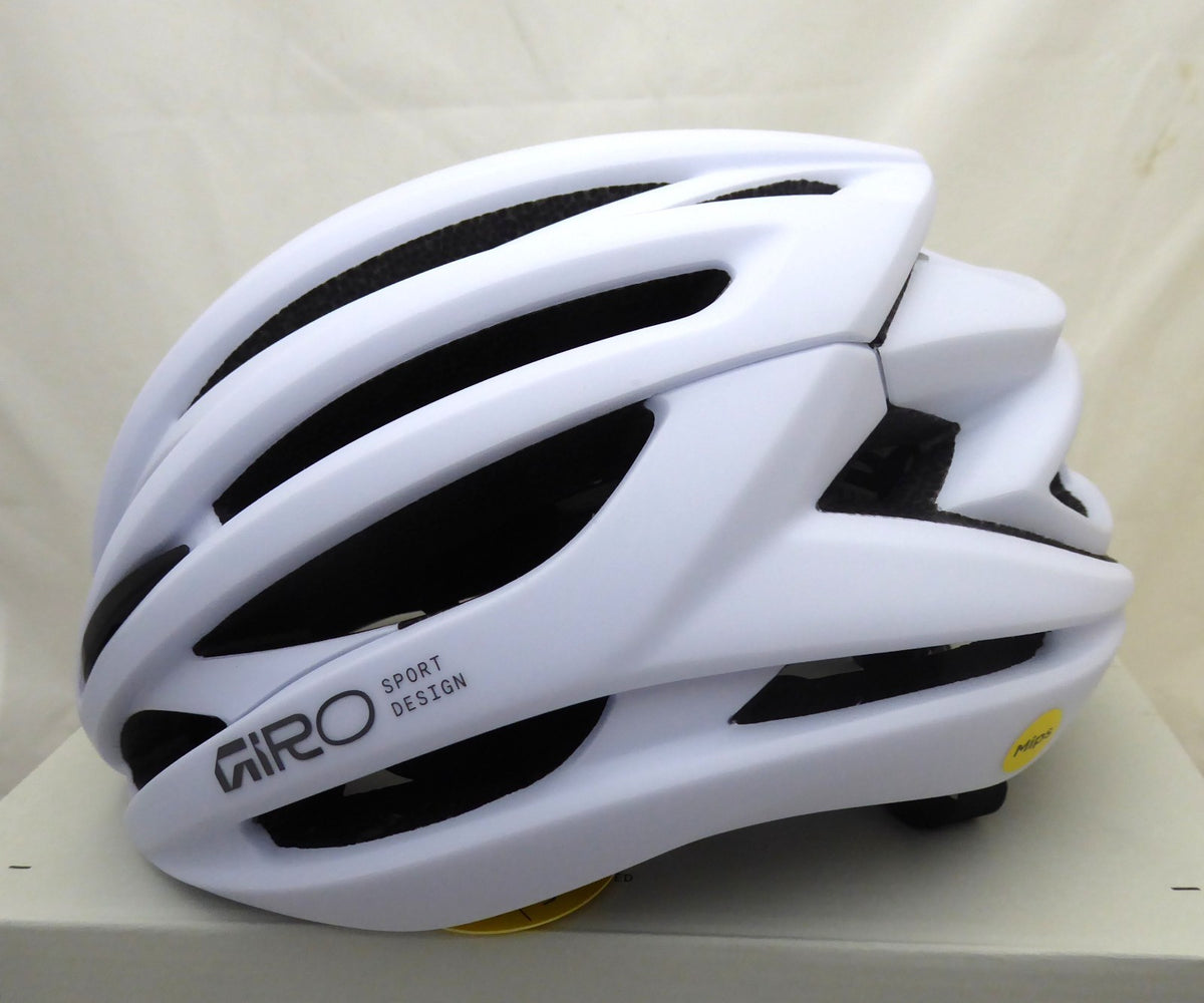 Cycling Helmet Giro Syntax MIPS Matte White Medium - Lightweight Safety Gear