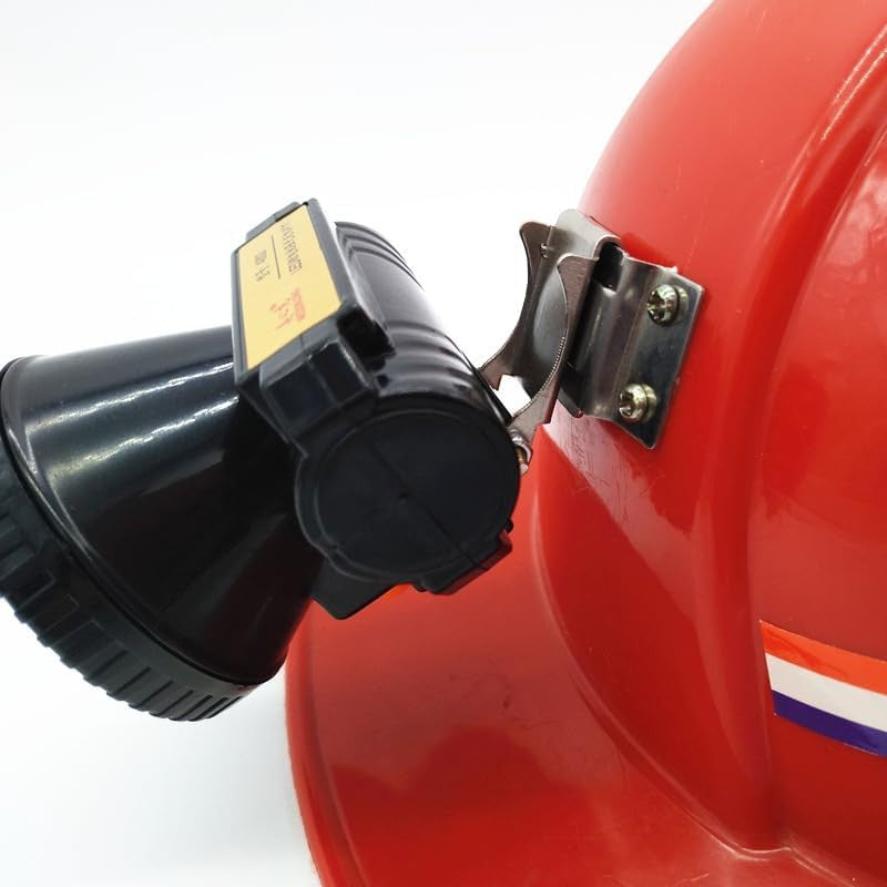 Hard Hat Light Mount Clip for Safety Helmets and Mining Lamps