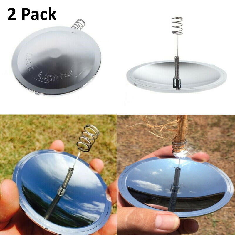 Outdoor Waterproof Solar Fire Starter for Camping Hiking Survival