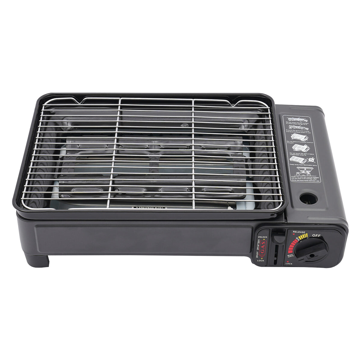 Portable Camping Gas Grill Stove for Outdoor Barbecue and Roasting