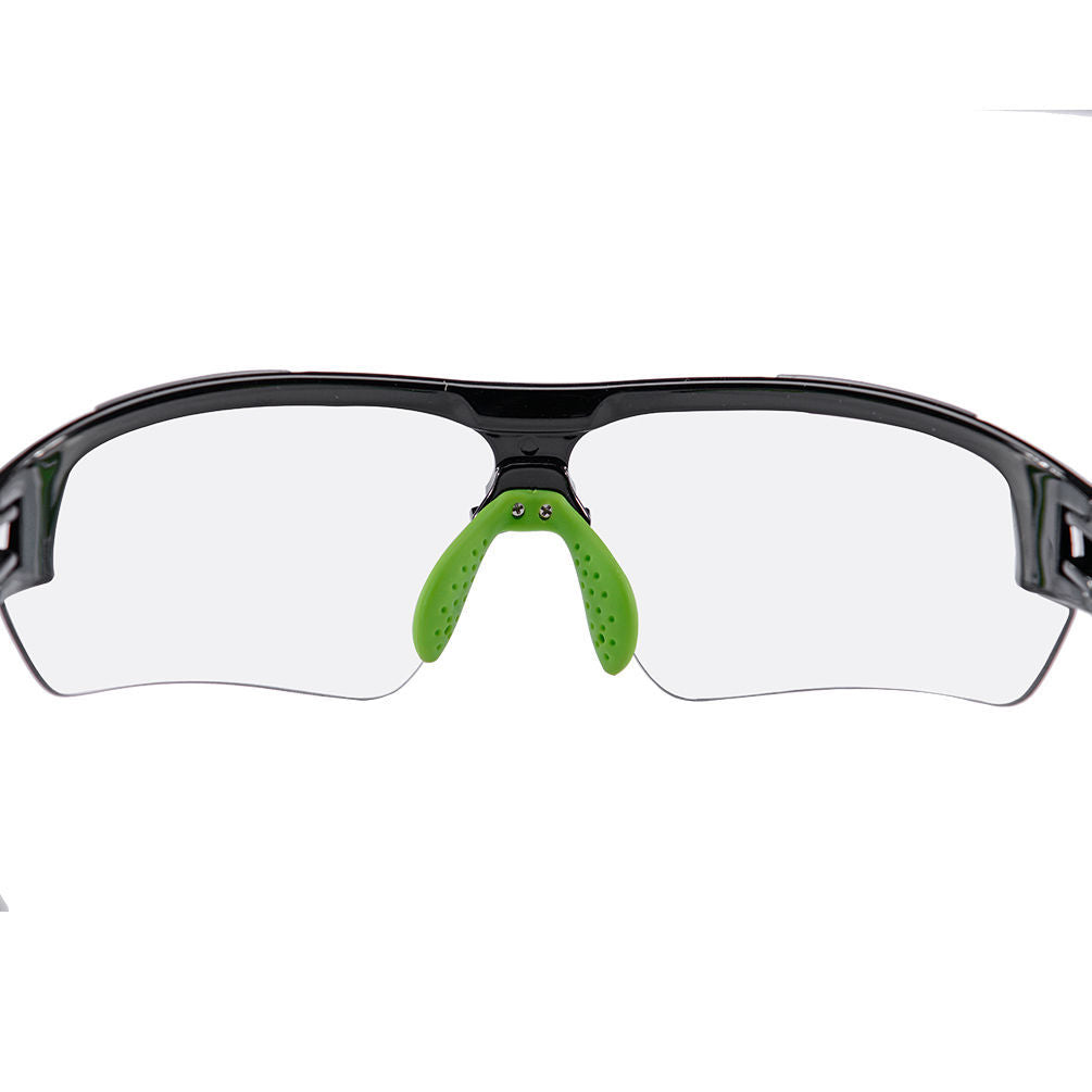 Photochromic Cycling Sunglasses with Polarized UV Protection and Interchangeable Lenses