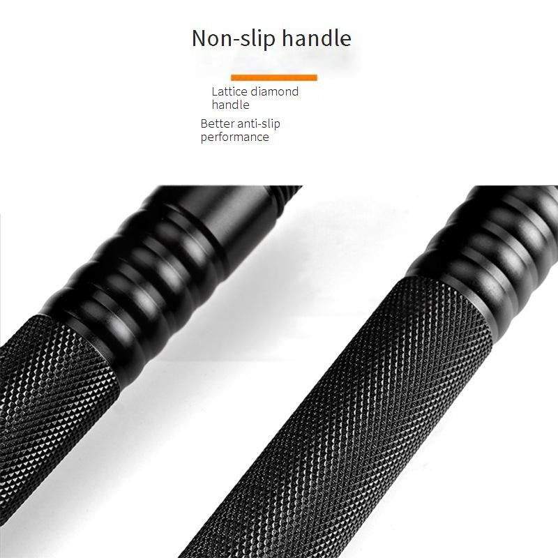 Multi-Functional Collapsible Hiking Pole with Emergency Whistle & Compass
