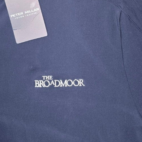 Men's Windbreaker Jacket 1/4 Zip Pullover - Broadmoor Style Navy