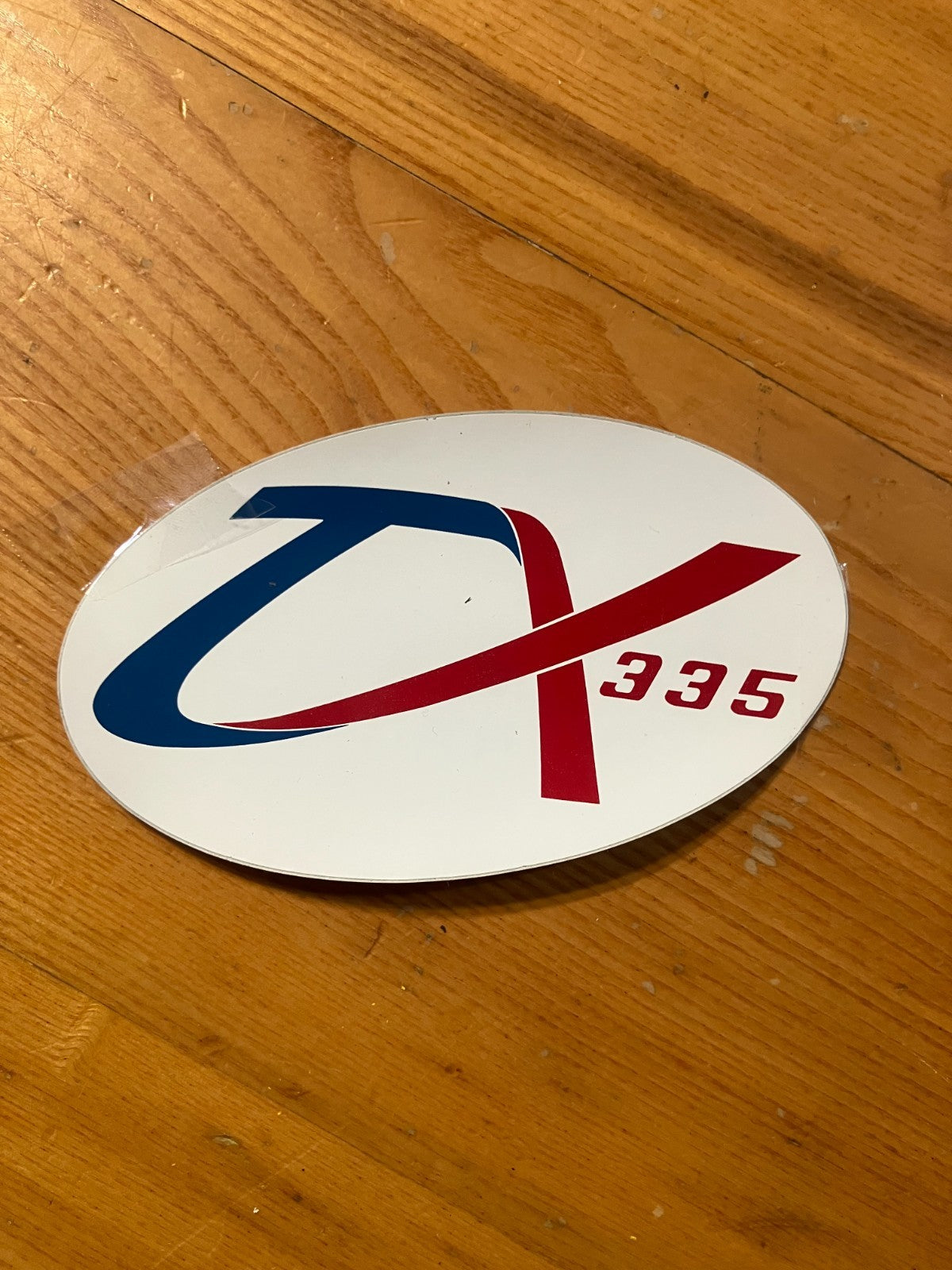 NOS Polaris Snowmobile 72 ATX 335 Hood Badge Decal Vintage Snowmobile Part