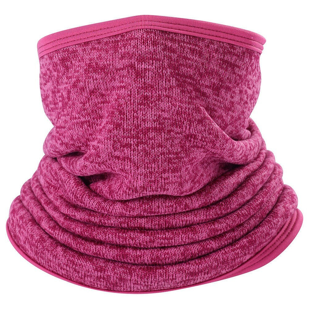 Winter Neck Gaiter Face Mask - Windproof Fleece Scarf for Cold Weather