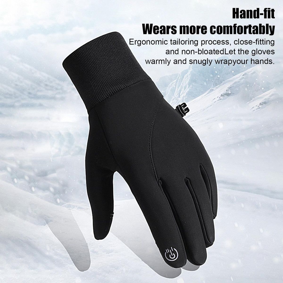 USB Heated Gloves Touch Screen Winter Warmth for Men Women