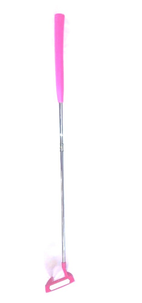 Ladies Custom Golf Putter - Pink Stepless Steel Shaft & Grip, Multiple Lengths