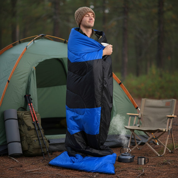 Lightweight Camping Sleeping Bag for Adults - Portable Warm Weather