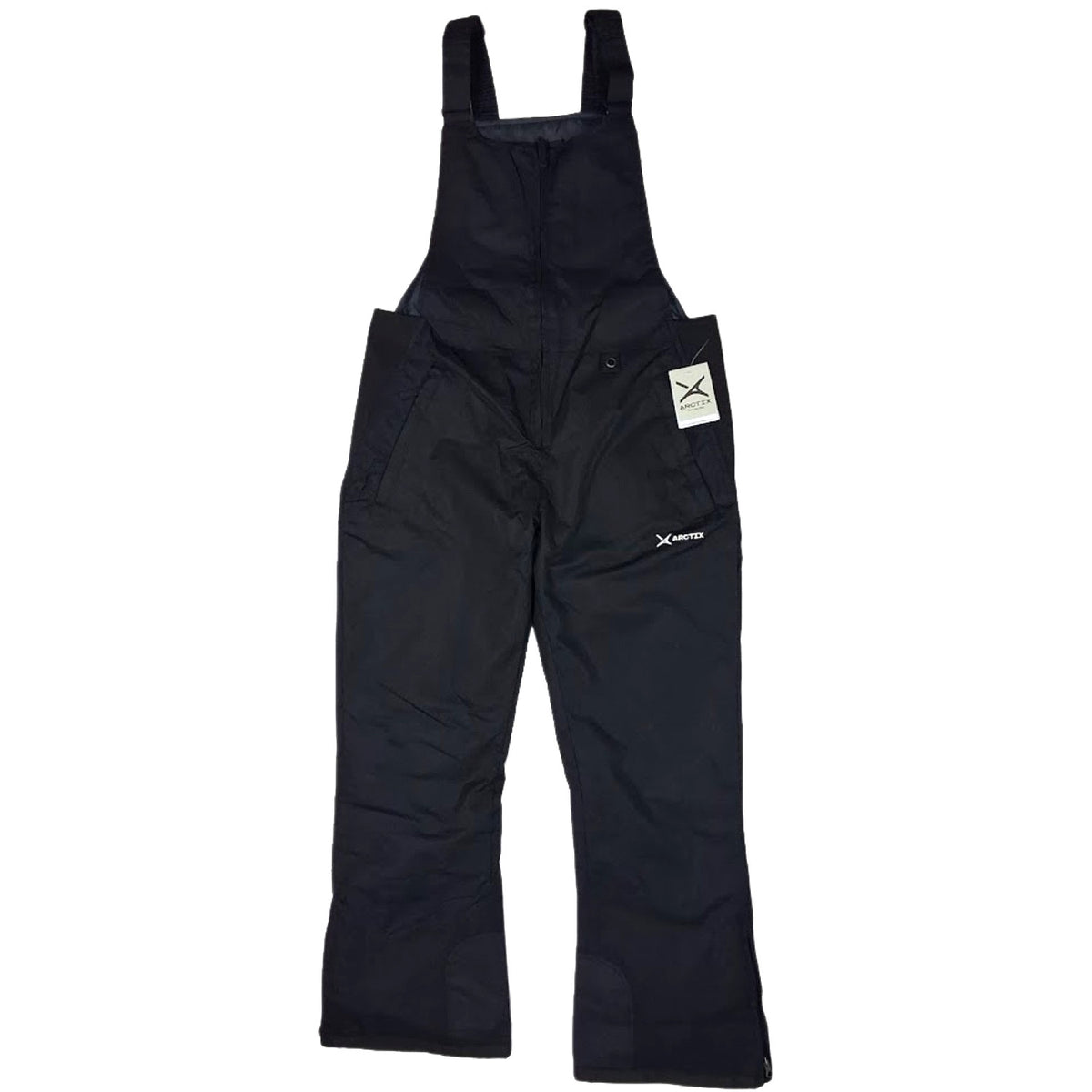 Women's Insulated Bib Overalls - Black, Large, 31-Inch Inseam, Waterproof Workwear